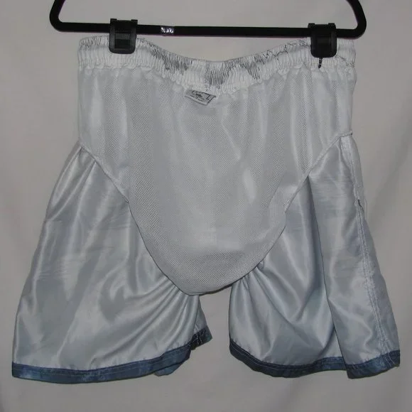 Mens Guy Harvey Blue White Fish Swordfish Lined Board Shorts Size Extra Large XL - Picture 5 of 7